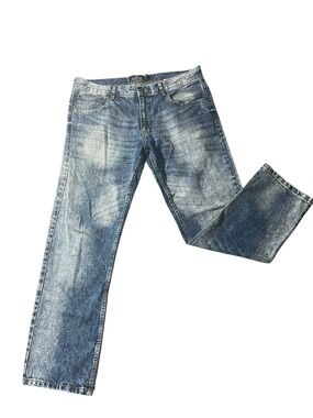 C4- Classic Men's 38X32  Blue Jeans - Comfortable Everyday Denim